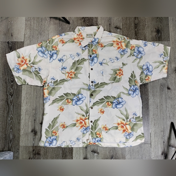 Bungalow Brand Mens Hawaiian Shirt 2XL - Picture 5 of 7